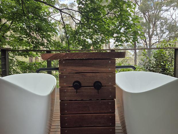 Photo 7 for Stargazing in the 2 Luxe outdoor baths