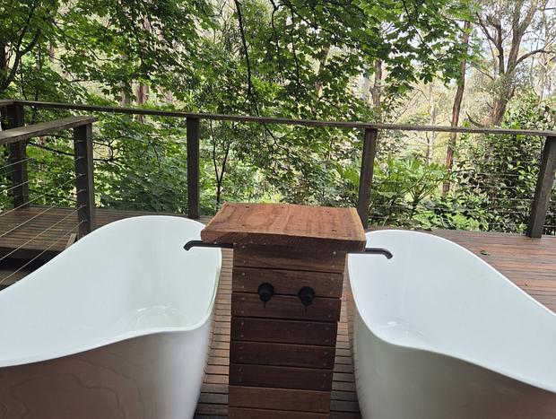 Photo 5 for Stargazing in the 2 Luxe outdoor baths
