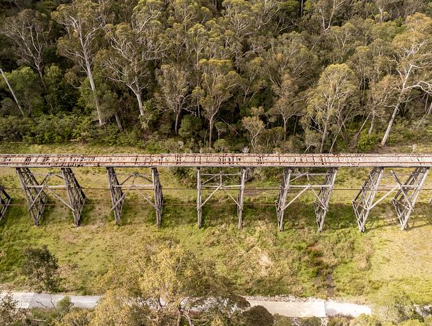 Photo 2 for Exploring the Stoney Creek Trestle Bridge