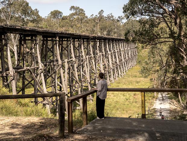 Photo 3 for Exploring the Stoney Creek Trestle Bridge