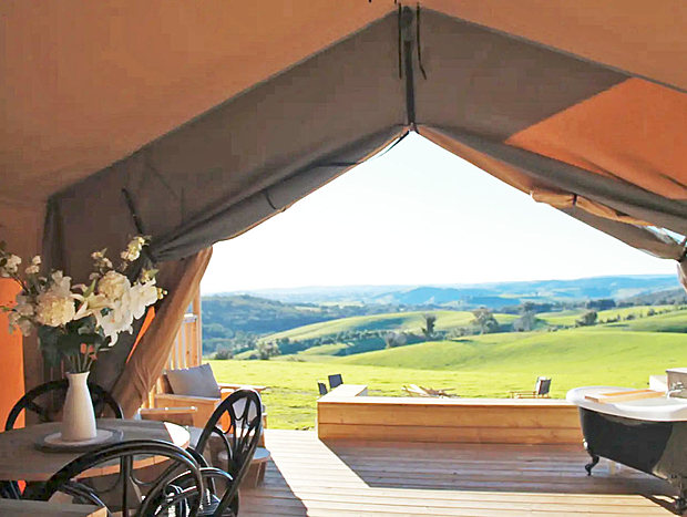 Photo 4 for Rosewood Farmstay - Luxe Tent on the Hill