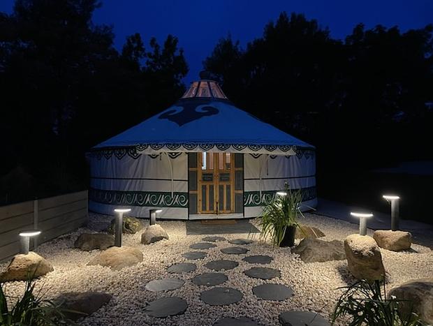 Photo 13 for "Mongolian Yurt with Mountain View & Private Spa"