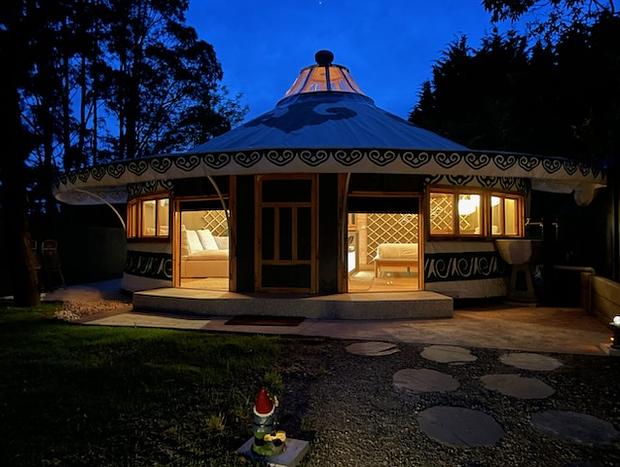 Photo 15 for "Mongolian Yurt with Mountain View & Private Spa"