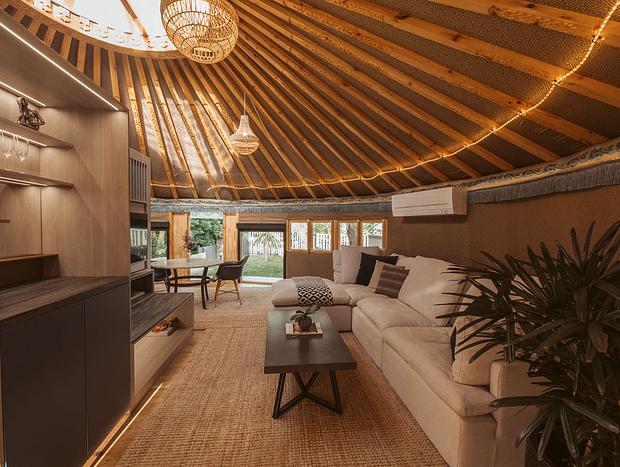 Photo 5 for "Mongolian Yurt with Mountain View & Private Spa"