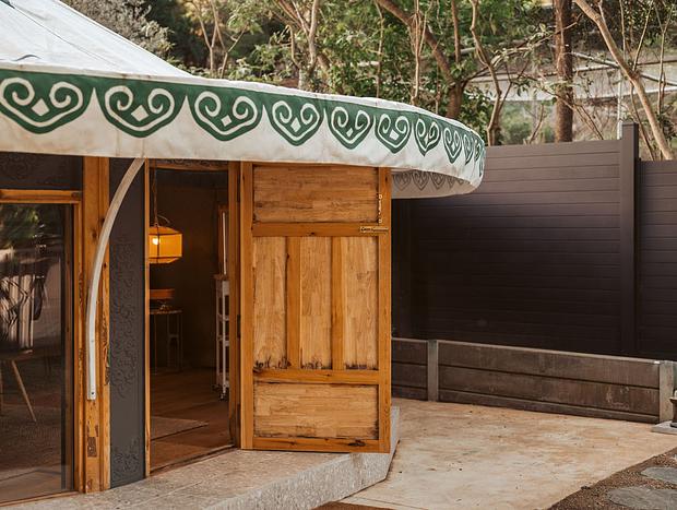 Photo 23 for "Mongolian Yurt with Mountain View & Private Spa"