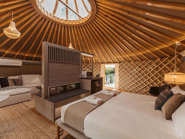 Photo 34 for "Mongolian Yurt with Mountain View & Private Spa"
