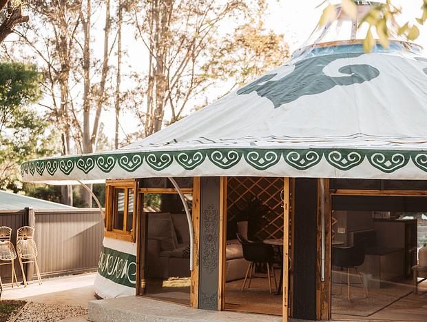 Photo 37 for "Mongolian Yurt with Mountain View & Private Spa"