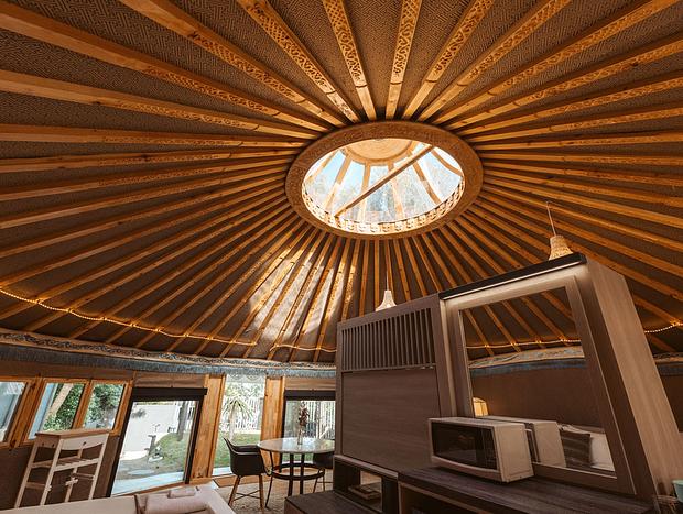 Photo 40 for "Mongolian Yurt with Mountain View & Private Spa"