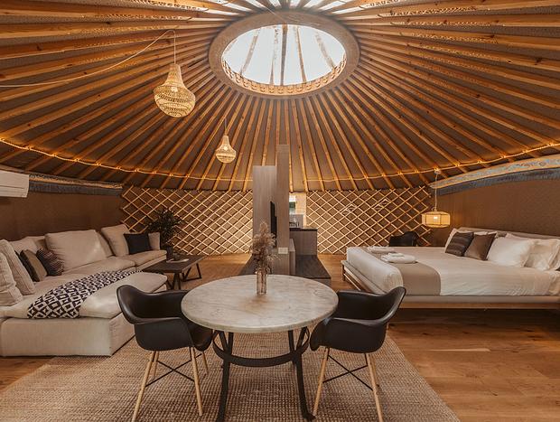 Photo 41 for "Mongolian Yurt with Mountain View & Private Spa"