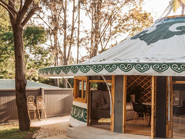 Photo 16 for "Mongolian Yurt with Mountain View & Private Spa"
