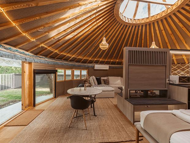 Photo 44 for "Mongolian Yurt with Mountain View & Private Spa"