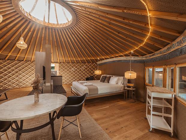 Photo 47 for "Mongolian Yurt with Mountain View & Private Spa"