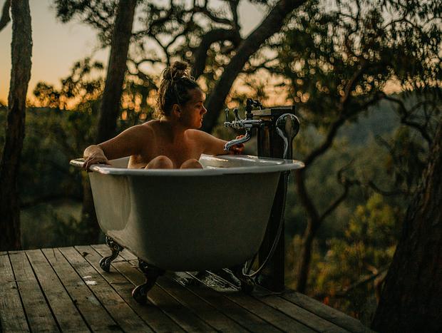 Photo 5 for Outdoor Bath at Sunset