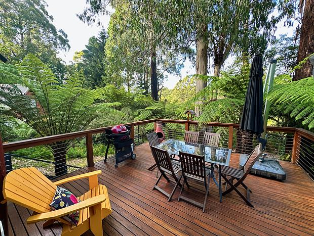Photo 6 for Timber Top Lodge - unwind in a forest retreat