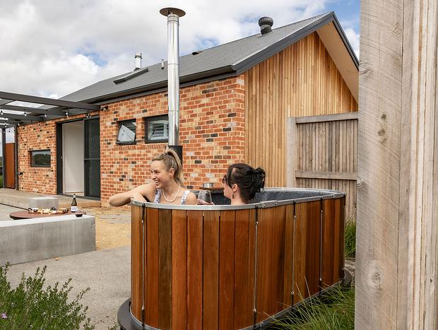 Photo 4 for Blackgate Bungalow – Hot Tub Bliss & Fire Pit Charm on a Torquay Farm