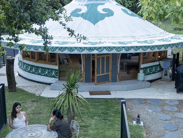 Photo 23 for Mountain view yurt with private spa
