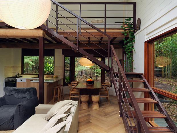 Photo 4 for Lyrebird House - Foxground Coastal Rainforest Retreat