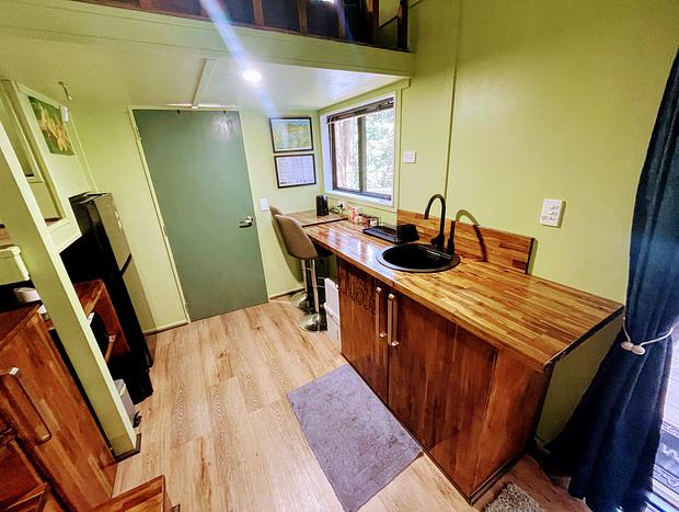 Photo 9 for Wonderforest Tiny House in Trees