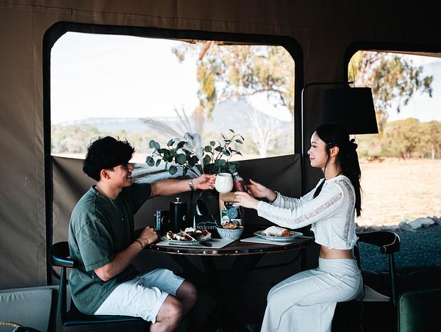 Photo 8 for Golden Glamping - Wildnest Farmstay – Kookaburra
