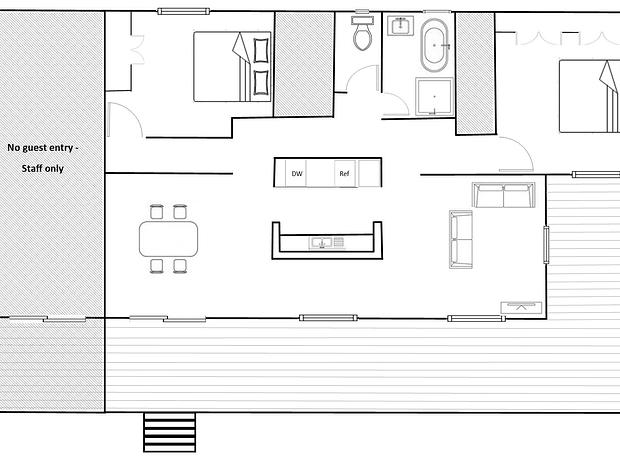 Photo 14 for Two Bedroom Cottage near Wilsons Promontory - Adults Only (no added fees)