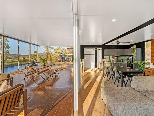 Photo 9 for The Clarence: Luxury Off Grid Eco-Friendly Riverside Retreat