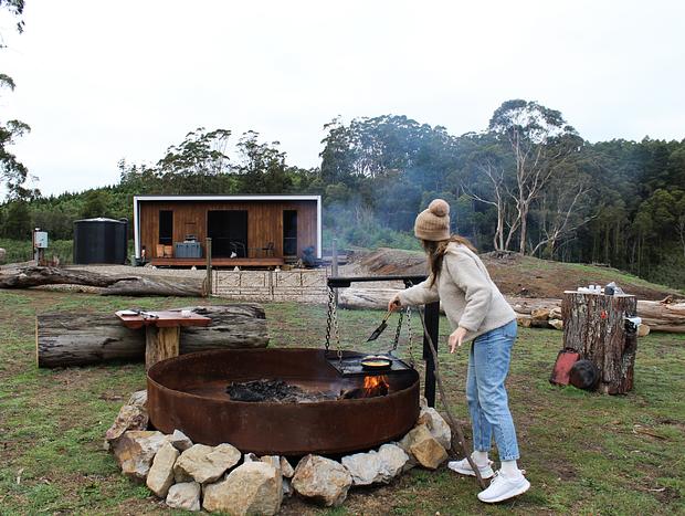 Photo 1 for Open Fire Cooking at the Tiny House