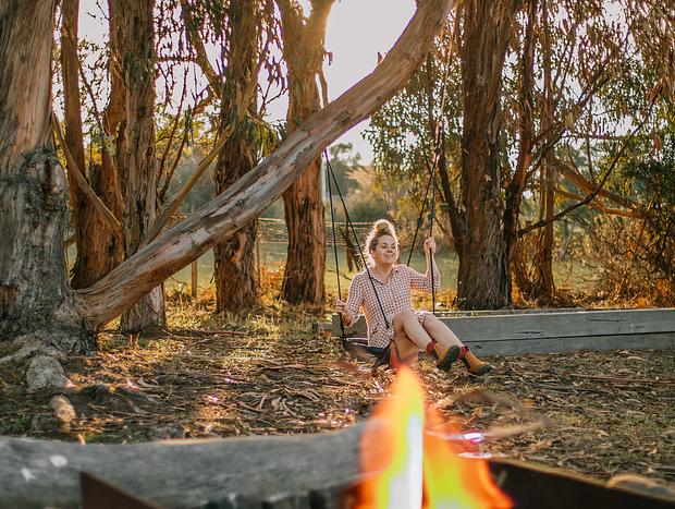 Photo 5 for Cosy Abode & Campfire Swings by the Sea
