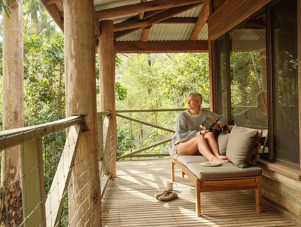 Photo 5 for Forest Baths & Fireside Nights at the Treehouse