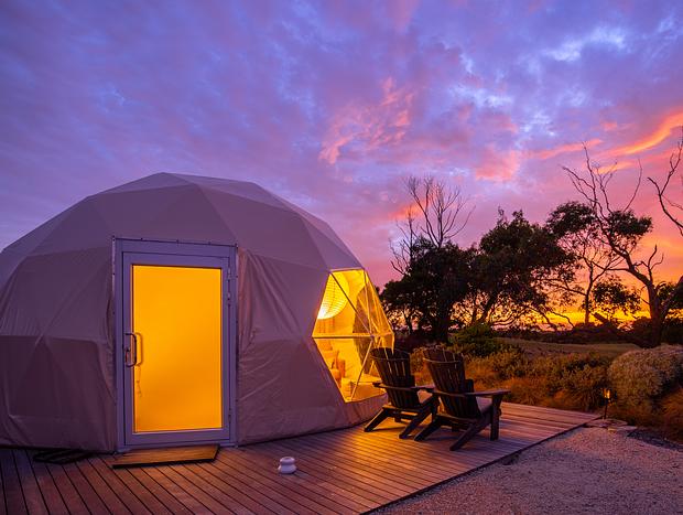 Photo 31 for Glamorous Geodesic Glamping