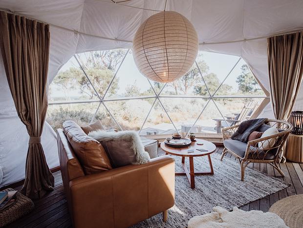 Photo 32 for Glamorous Geodesic Glamping