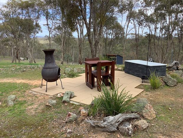 Photo 4 for Bushland Tiny Home with Outdoor Hot Tub & Hamper