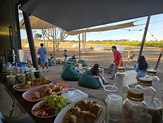 Photo 6 for Coastal Glamp at Bellarine Estate Winery Standard Tent 4