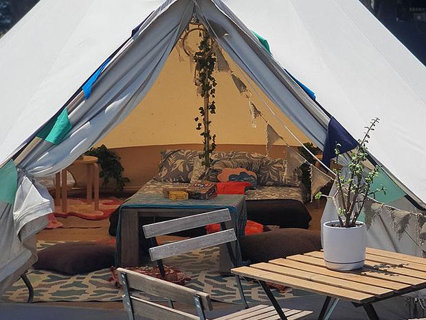 Photo 7 for Coastal Glamp at Bellarine Estate Winery Standard Tent 5