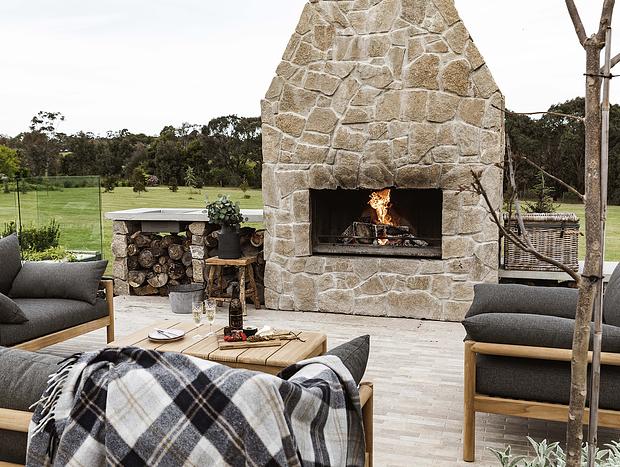 Photo 20 for Modern Farmhouse style guesthouse on rural acreage - pool, spa, fire, tennis,...