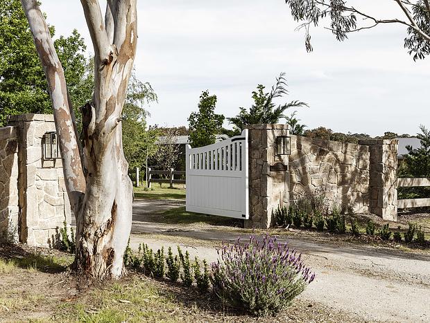 Photo 21 for Modern Farmhouse style guesthouse on rural acreage - pool, spa, fire, tennis,...