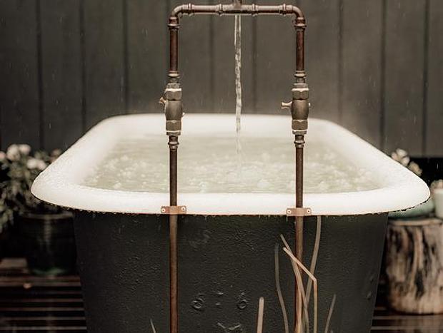 Photo 23 for Serene valley views, outdoor bath and indoor fireplace: wake to birdsong, bathe under the stars ✨🛀🍃