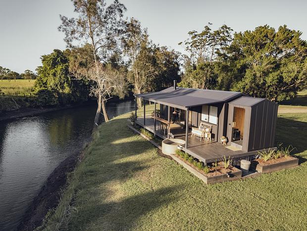 Photo 35 for The Tiny Mile - Dreamy Riverfront Stay with Outdoor Bath & Hot Rock Sauna