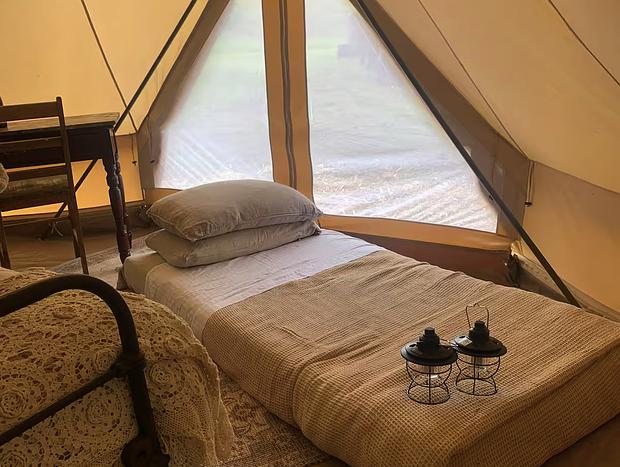 Photo 7 for Time Wood Pass Creekside Glamping Tent Stay
