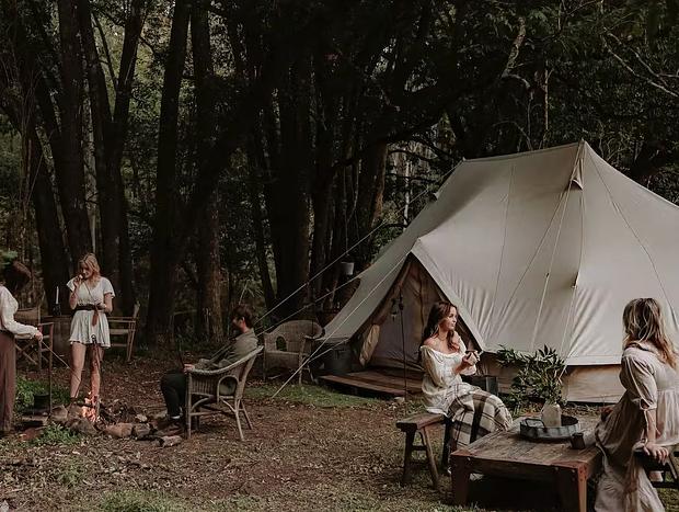 Photo 1 for Time Wood Pass Creekside Glamping Tent Stay