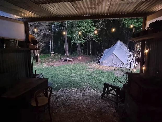 Photo 15 for Time Wood Pass Creekside Glamping Tent Stay