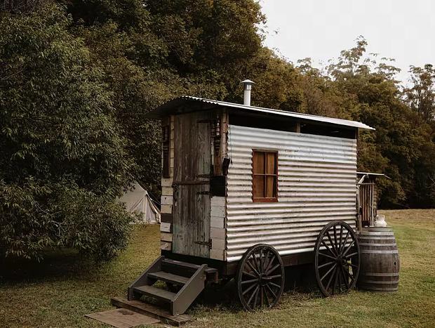 Photo 3 for Time Wood Pass Creekside Glamping Tent Stay
