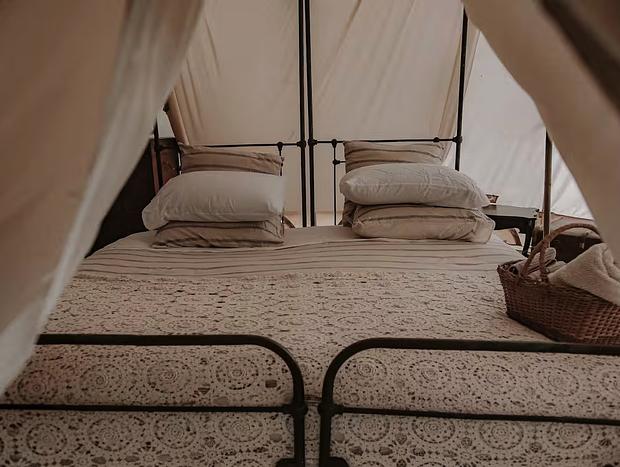 Photo 5 for Time Wood Pass Creekside Glamping Tent Stay
