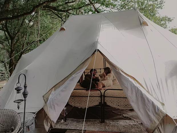 Photo 26 for Time Wood Pass Creekside Glamping Tent Stay