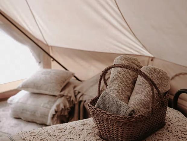 Photo 14 for Time Wood Pass Creekside Glamping Tent Stay