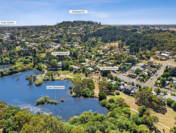 Photo 6 for Daylesford Lakefront Escape - Spa, King Bed & Fireplace