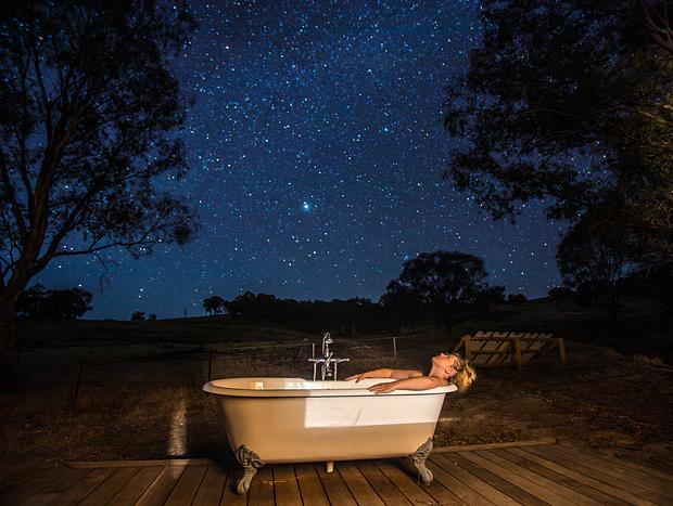 Photo 4 for Bath Tub Star Gazing