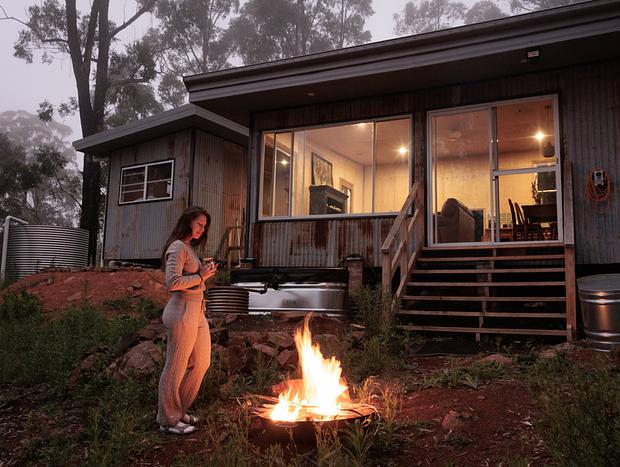 Photo 27 for Off-grid cabin with dreamy stargazing roof
