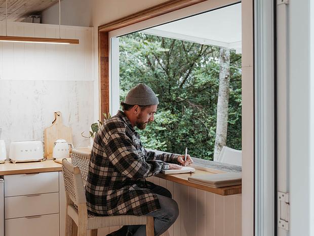Photo 39 for Rainforest Retreat YIN Tiny Home with Ocean Views