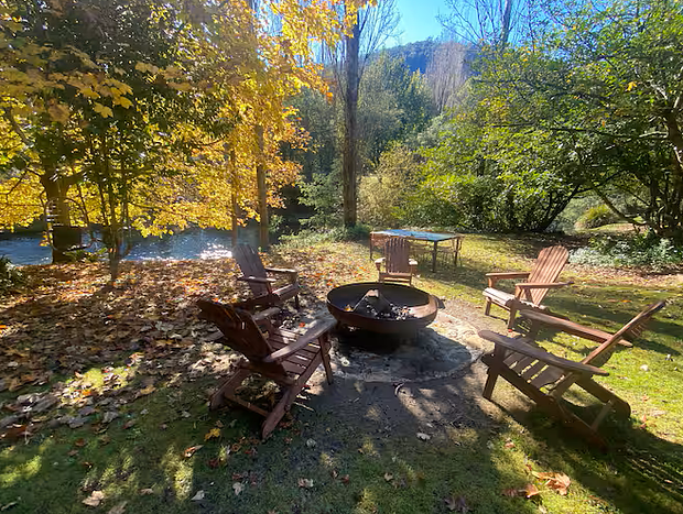 Photo 33 for Riverside Hot tub, Sauna, Cold Plunge Mountain Cabin