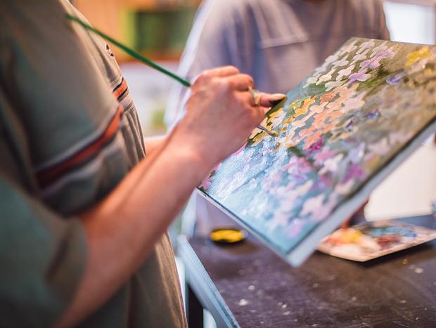 Photo 10 for Flower Painting Workshop